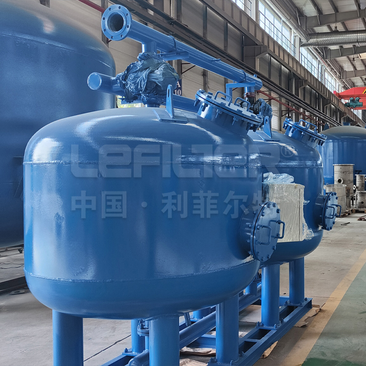 纯水系统水处理浅层砂过滤器 纯水系统水处理浅层砂过滤器
