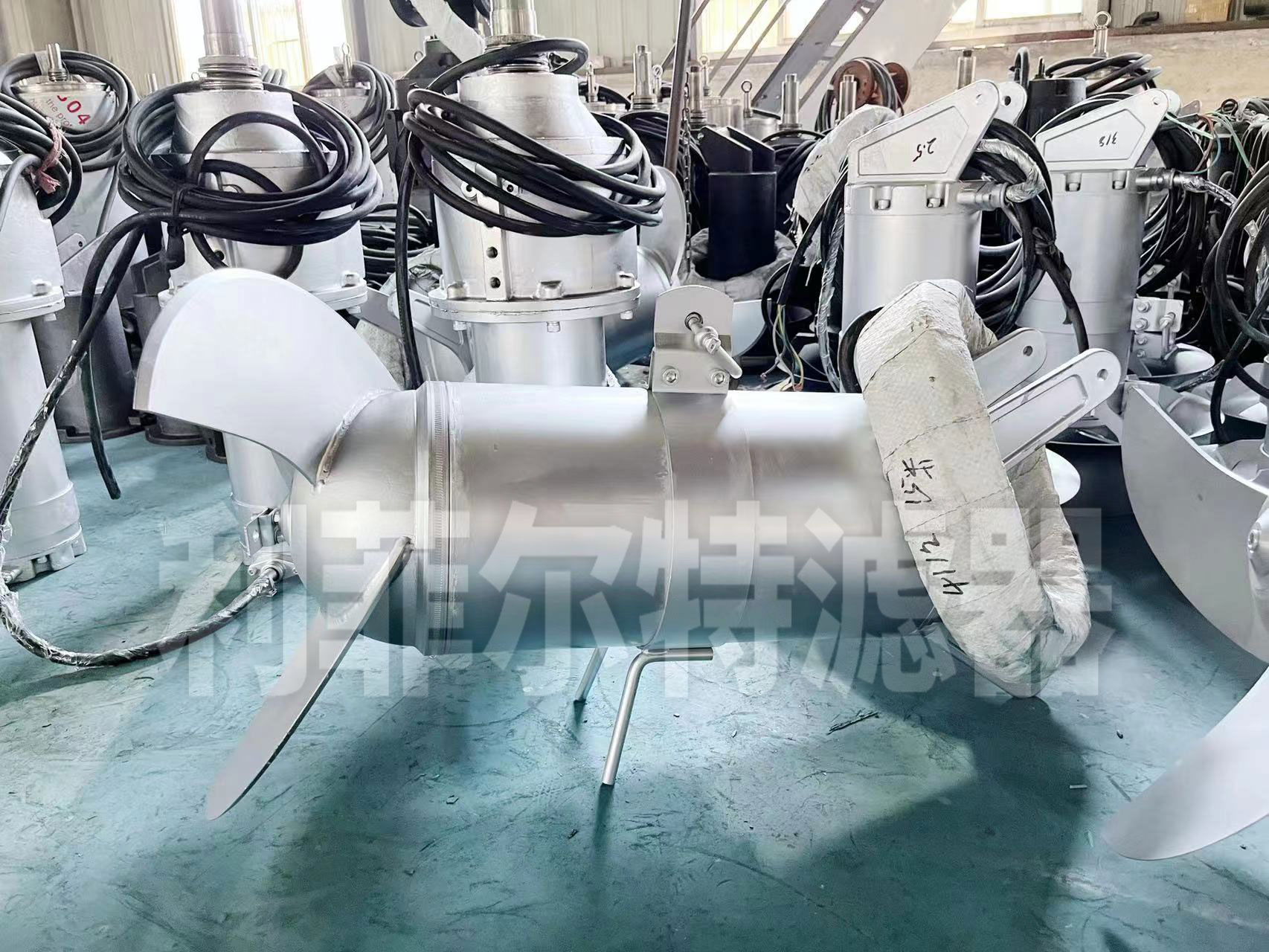 不锈钢材质高速潜水搅拌器