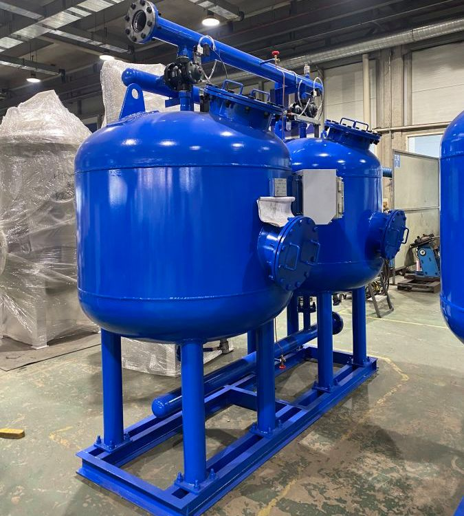 钢铁厂循环水处理浅层砂过滤器 钢铁厂循环水处理浅层砂过滤器