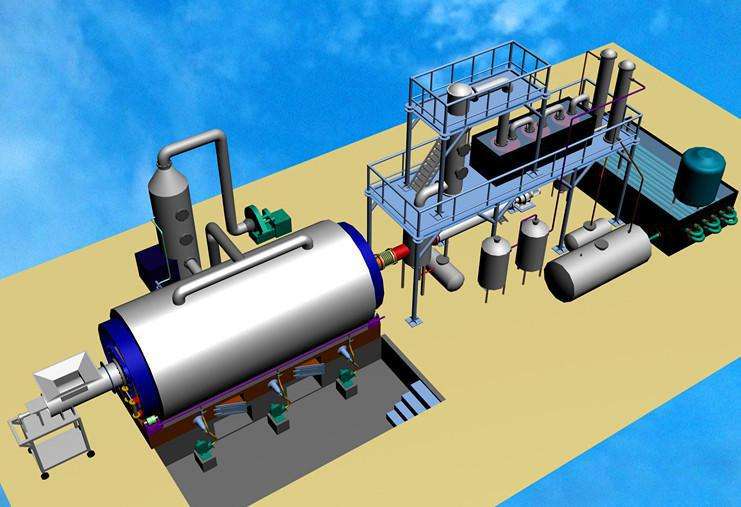 HA-50-YDQZ连续化碳化设备 HA-50-YDQZ连续化碳化设备