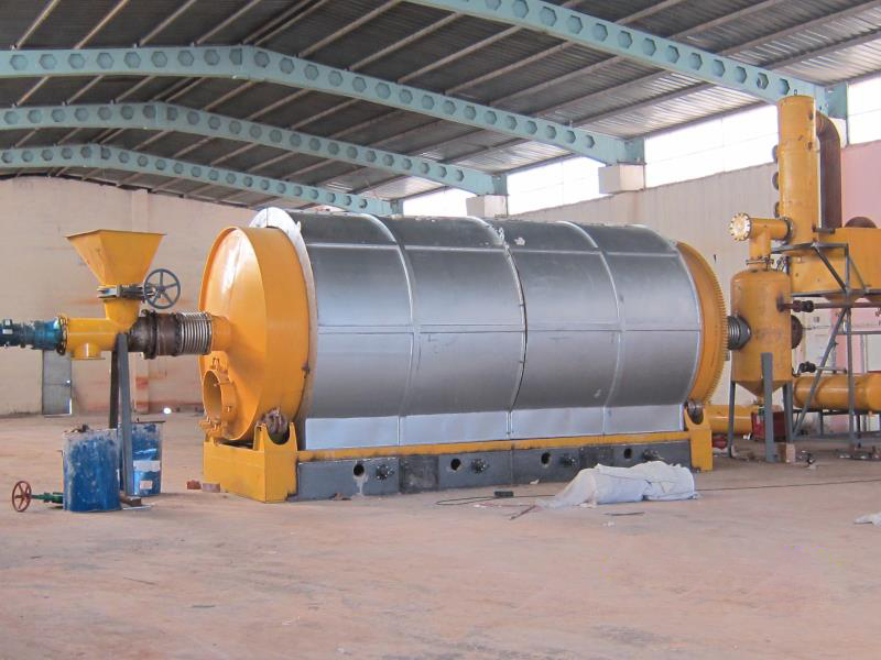 废轮胎裂解炼油设备 废轮胎裂解炼油设备