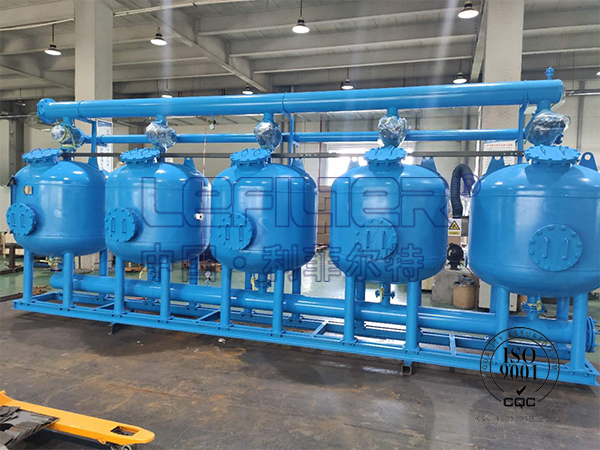 化工厂循环水浅层砂过滤器 化工厂循环水浅层砂过滤器